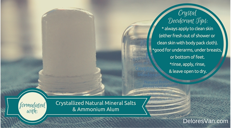Norwex Crystal Deodorant Clean Natural Living with Delores VandenBoogaard Ind. Norwex