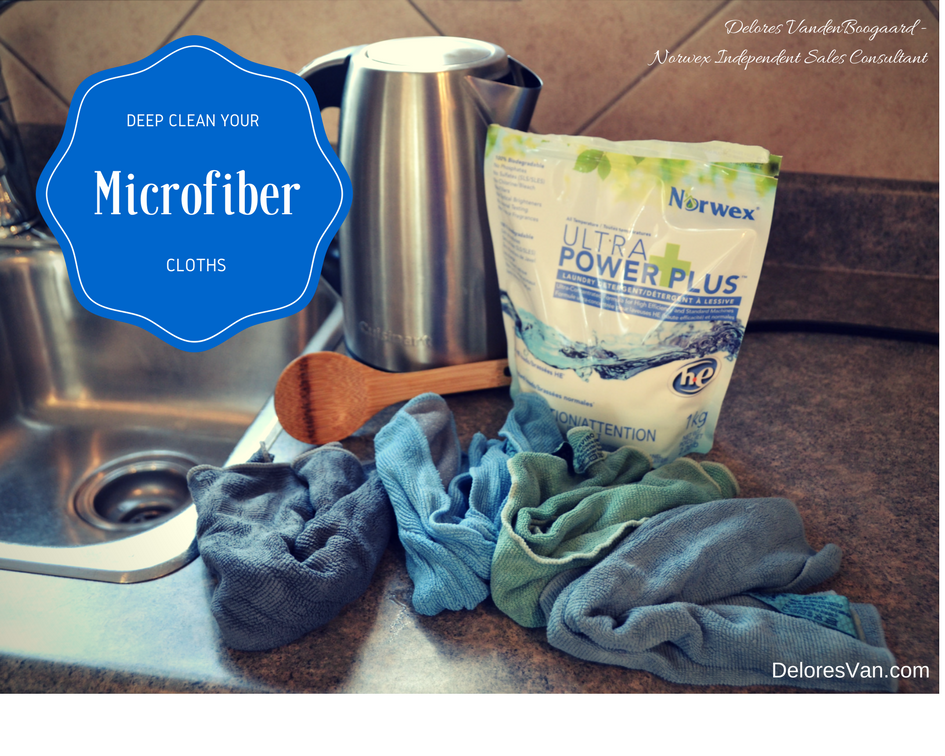 How To Deep Clean Your Norwex Microfiber Cloths