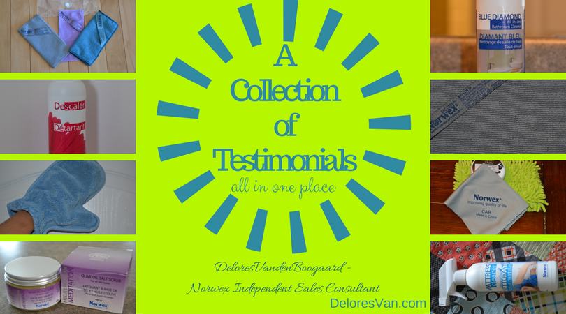 A Collection of Norwex Testimonials