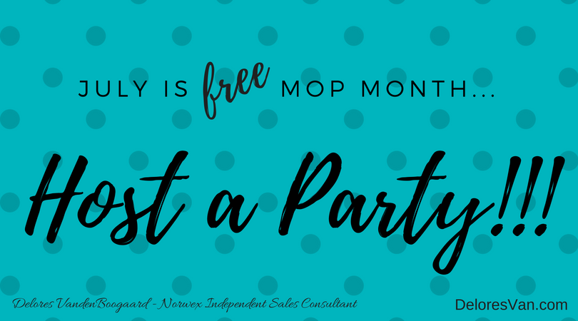 Free Mop Norwex Host Rewards