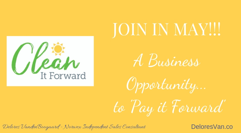 Clean it Forward with your New Norwex Business!