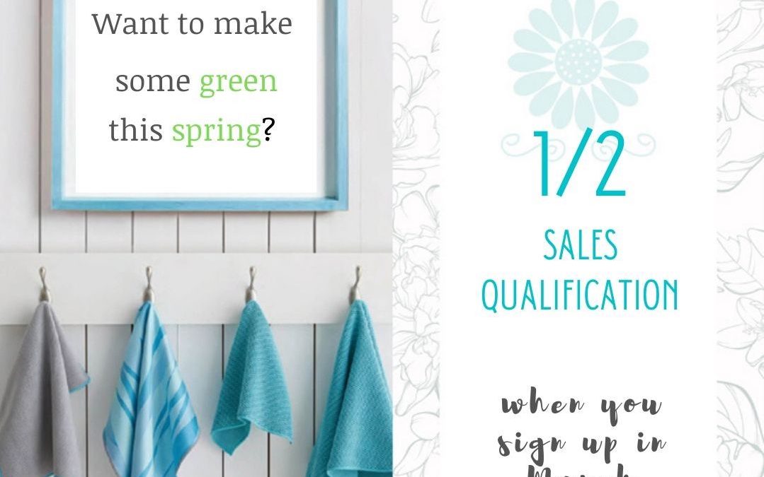 Join Norwex in March with 1/2 Sales Qualification!